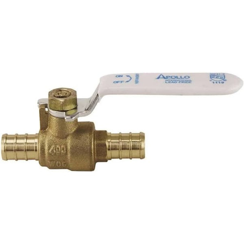 Apollo 1/2", Brass, Pex-B Barb Ball Valve