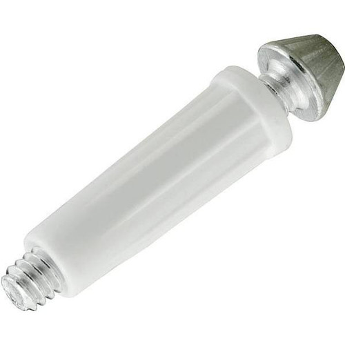 Bi-Fold Door Bottom Pivot, 7/16" Plastic Nylon Base, Package Of 2