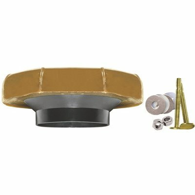 Fluidmaster Toilet Wax Ring With Bolts Urethane Reinforced