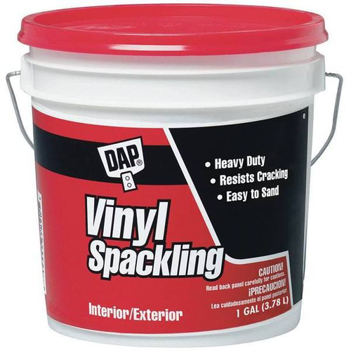 Dap 128 Oz Ready-To-Use Vinyl Spackling In White