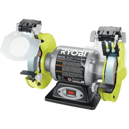 Ryobi 2.1 Amp 6 In Grinder With Led Lights