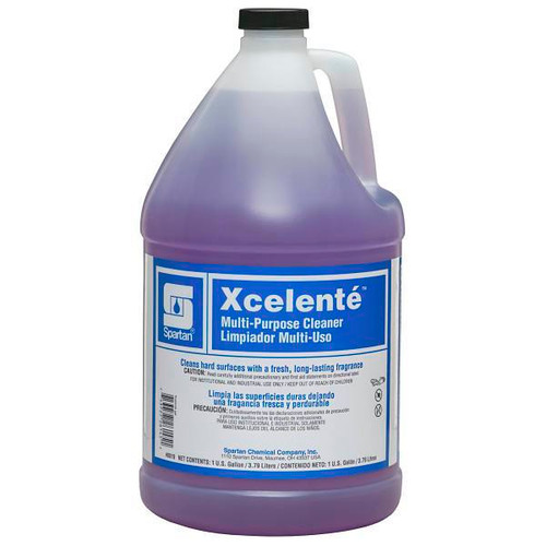 Spartan Xcelente Multi-Purpose Cleaner, Fresh Lavender Scent, 1 Gal