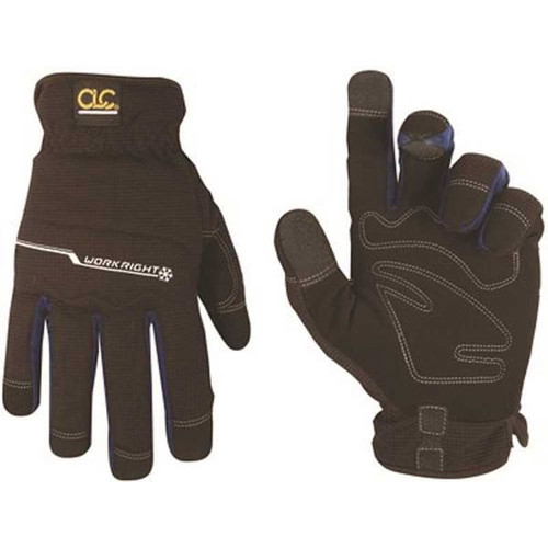Custom Leathercraft Workright Winter X-Large High Dexterity Work Glove Pair Of 2