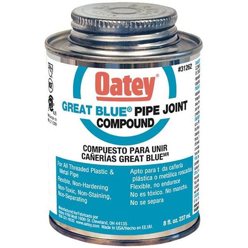 Oatey Great Blue 8 Oz Pipe Joint Compound