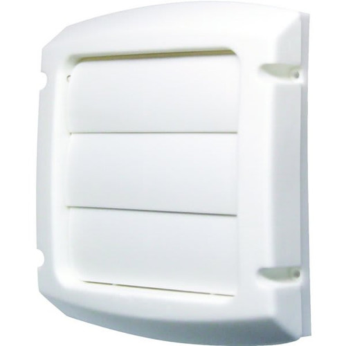 Everbilt 4 In. Louvered Vent Cap In White 246664