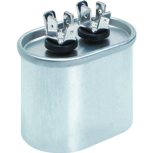 Supco 370 Volt 5 Mfd Oval Run Capacitor 252400