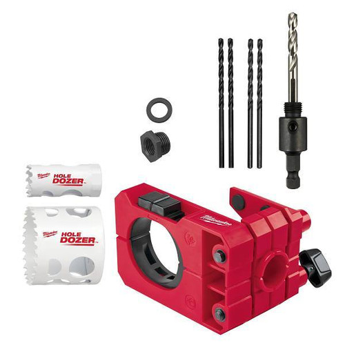 Milwaukee Door Lock Installation Bi-Metal Hole Saw Set 245360
