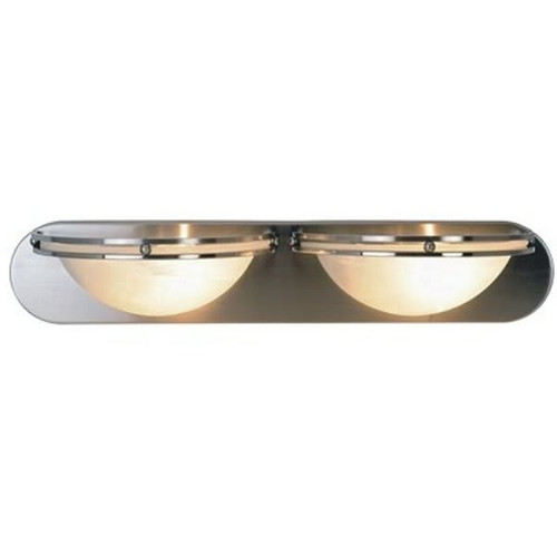 2-Light Bath Vanity Fixture (Brushed Nickel)