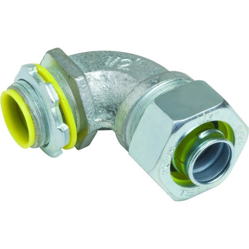 Hubbell 1/2 In 90° Liquid-Tight Conduit Connector