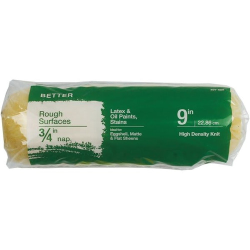 9" X 3/4" High-Density Polyester Knit Paint Roller Cover