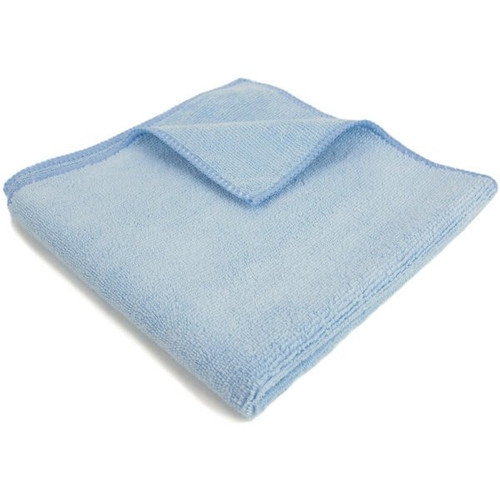 Renown 16 In. X 16 In. General Purpose Microfiber Cloth In Blue Gsm 260 - 12 Pack
