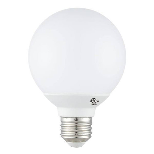 Maintenance Warehouse 4.5 Watt G25 Led, Medium, Frosted, 3000k (12-Pack)