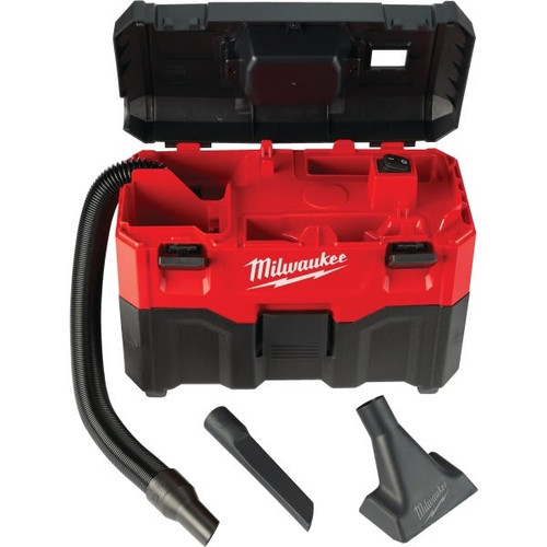 Milwaukee M18 18v Cordless 2 Gal. Wet/Dry Vacuum, Tool Only