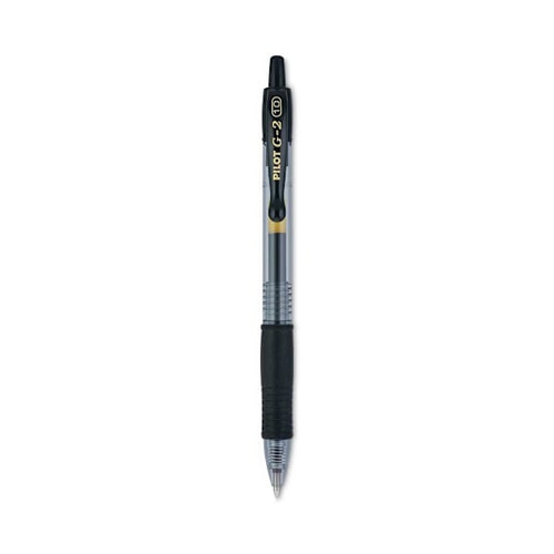 Pilot G2 Premium Gel Pen Bold 1 Mm Black Ink Smoke/Black Brl Package Of 12