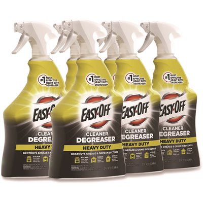 Easy-Off Heavy Duty Cleaner Degreaser 32 Oz Spray Bottle Case Of 6 (332297541)