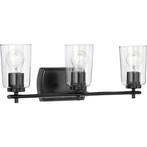 Progress Lighting P300156-031 Adley Bath Vanity Fixture (Black)