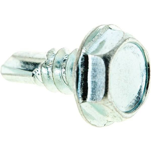 #6 X 1/2 In External Hex Head Self Drilling Screws Package Of 100