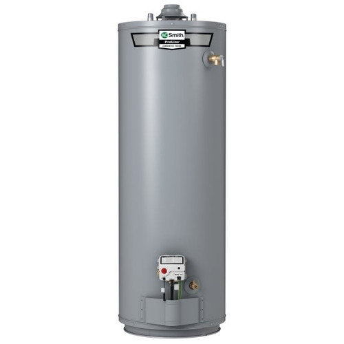 A. O. Smith 40-Gallon Short Natural Gas Water Heater 20in. D X 51-1/2in. H