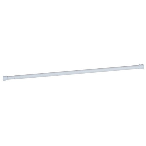 Design House 36-63 In. Adjustable Shower Rod (White)