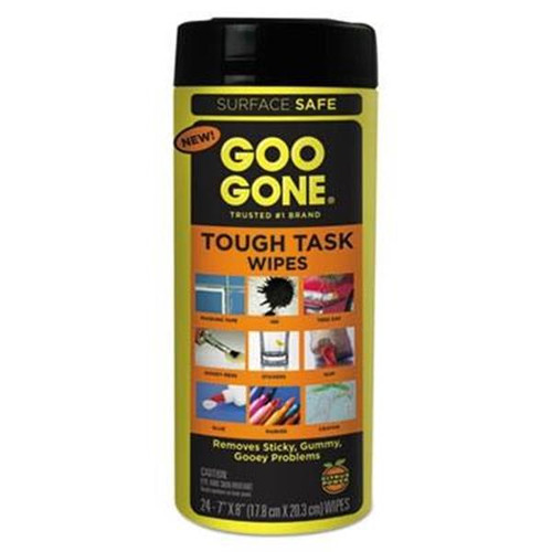 Goo Gone Clean Up Citrus Scent Wipes, Carton Of 96 278688