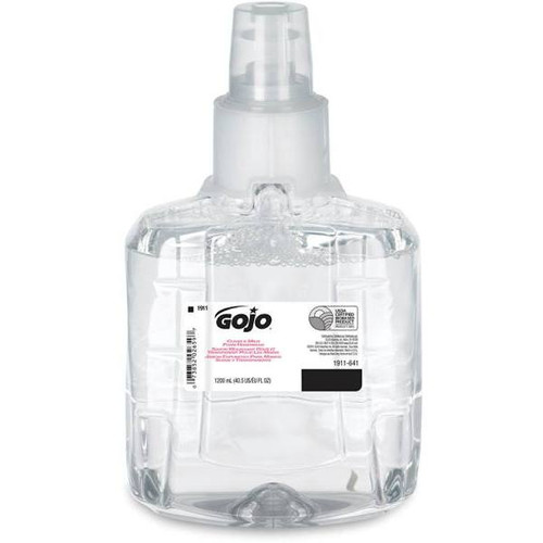 Gojo Clear And Mild Foam Handwash 1200 Ml Refill For Ltx-12 Case Of 2