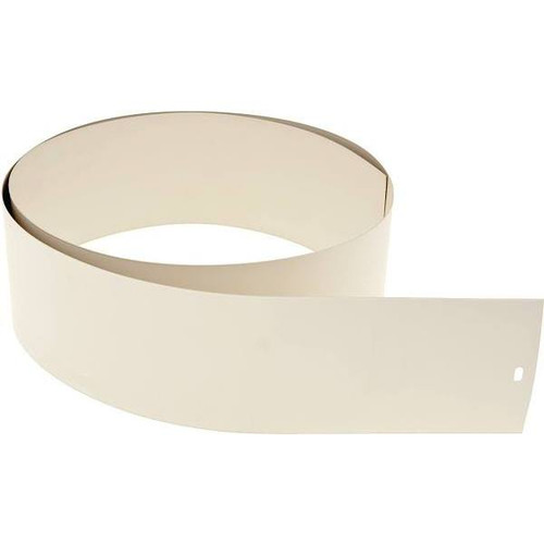 Designer's Touch Vertical Blind Vinyl Louvers 71" Alabaster Package Of 25