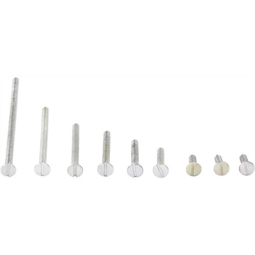 Gardner Bender #6-32 Flat And Oval Head Slotted Machine Screws Package Of 260