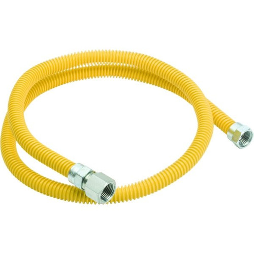 Dormont 48 Coated Flexible Gas Line, For Gas Dryers