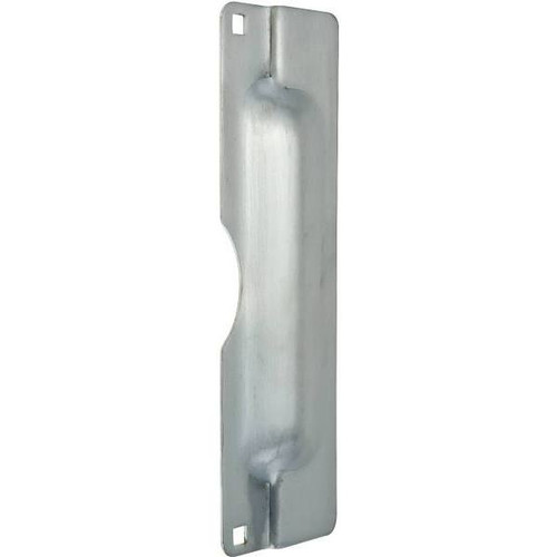 Don-Jo Latch Guard W/ Anti-Spread Pin, Dull Chrome Plated