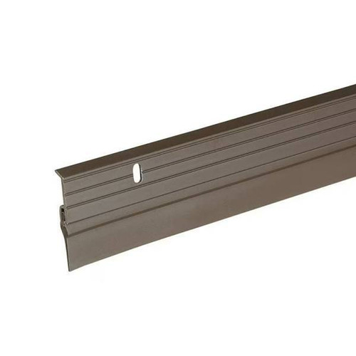 Frost King 36" Premium Aluminum And Vinyl Door Sweep Brown