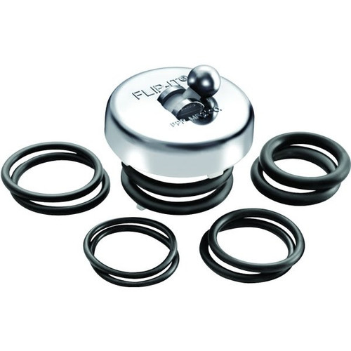 Flip-It Tub Drain Assembly 1-3/8" To 1-5/8" Chrome Plated