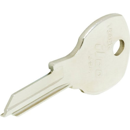 Ilco 1646r Brass National Key Blank (50-Pack) (Nickel)