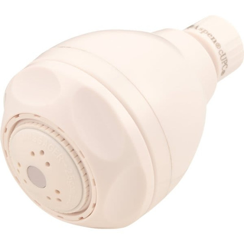 Maintenance Warehouse White Adjustable Spray Showerhead 2.5 GPM
