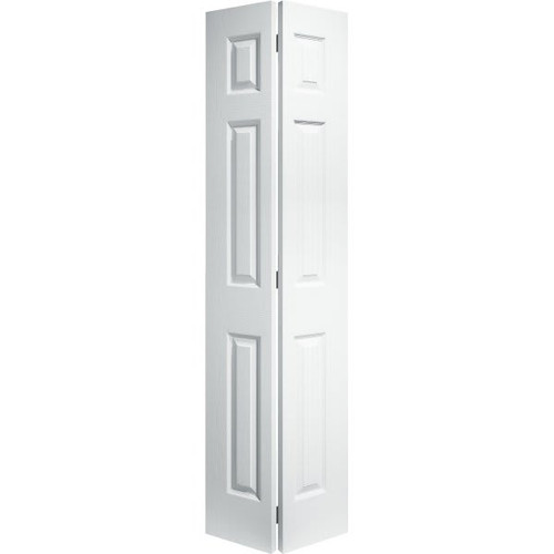 Masonite 30" X 80" Primed White 6- Panel Bi-Fold Door