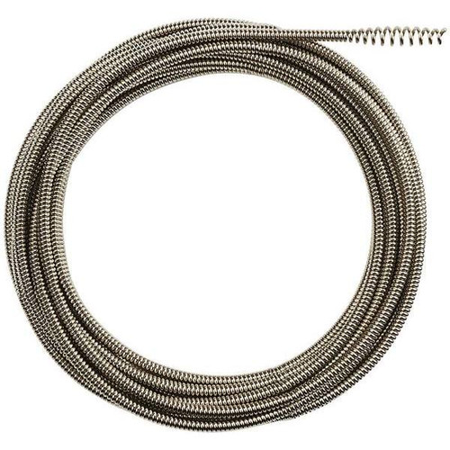 Milwaukee 1/4" X 25' Inner Core Bulb Head Cable With Rustguard For Drain Snake