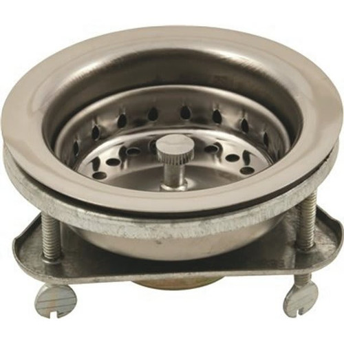 Proplus Eez On Sink Strainer With Brass Body In Chrome 242401