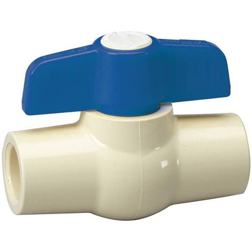 Everbilt 1/2 In. Solvent X 1/2 In. Solvent Cpvc Ball Valve 281880
