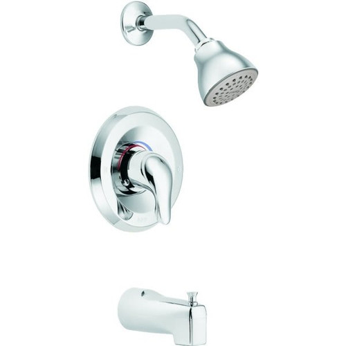 Moen Chateau Posi-Temp Tub-Shower Trim Kit, 1.75 Gpm, Chrome