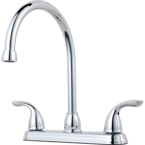 Pfister Pfirst Series Kitchen Faucet Chrome Two-Handle