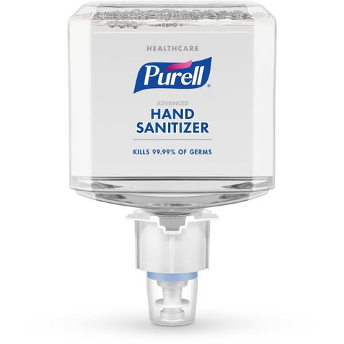 Purell 1200 Ml Advanced Hand Sanitizer Foam Refill For Purell Es6 Touch-Free Hand Sanitizer Dispenser Case Of 2
