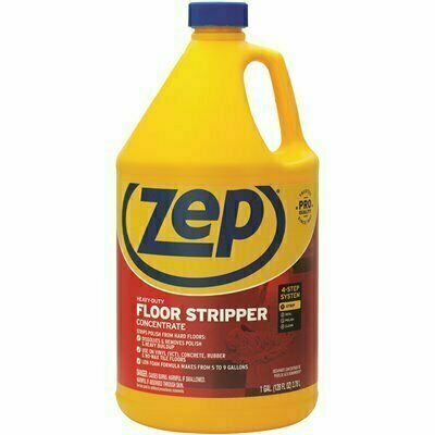 Zep 1 Gal. Heavy-Duty Floor Stripper, Case Of 4