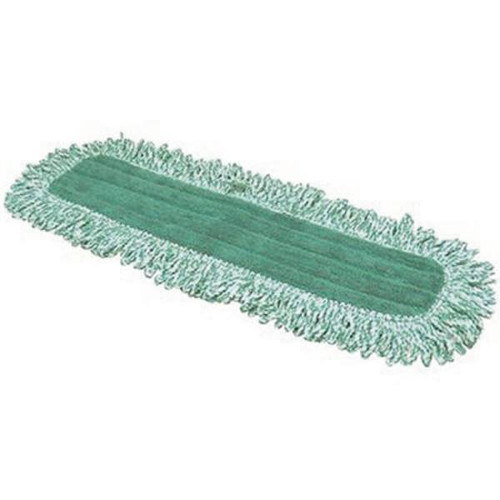 Renown 18 In. Green Microfiber Dust Mop W/ Fringe, Package Of 3