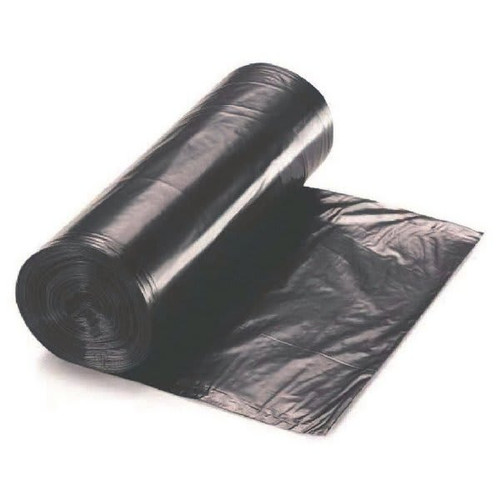 Renown Pcr Can Liner, 60 Gal,1.25 Mil, Low-Density, Blk, 38" X 58", Case Of 100