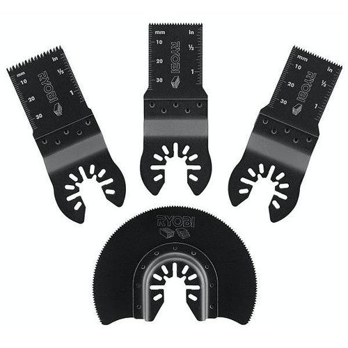 Ryobi 4-Piece Wood Oscillating Multi-Tool Blade Set 263593
