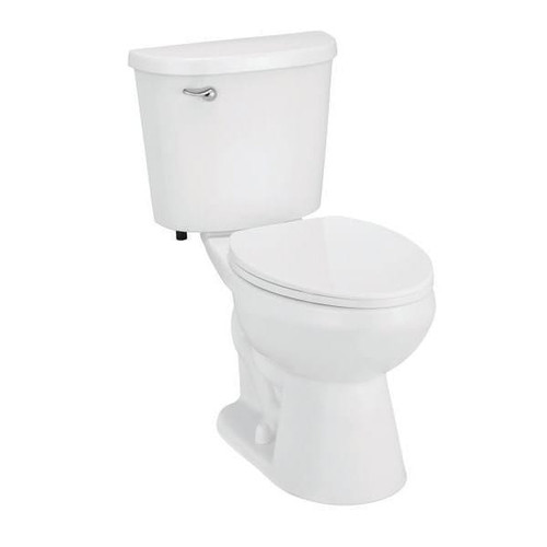 Seasons 2-Piece All-In-one 0.8 GPF Single Flush Elongated Toilet, White