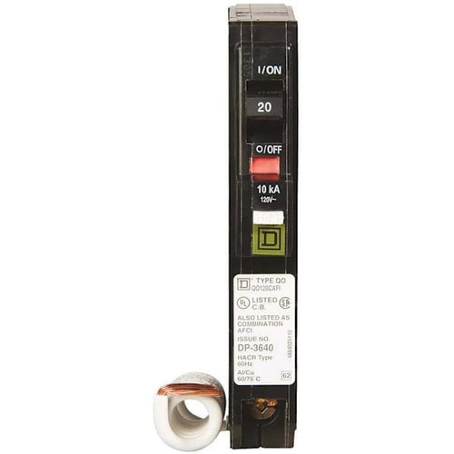 Square D Qo Circuit Breaker 20a 1p