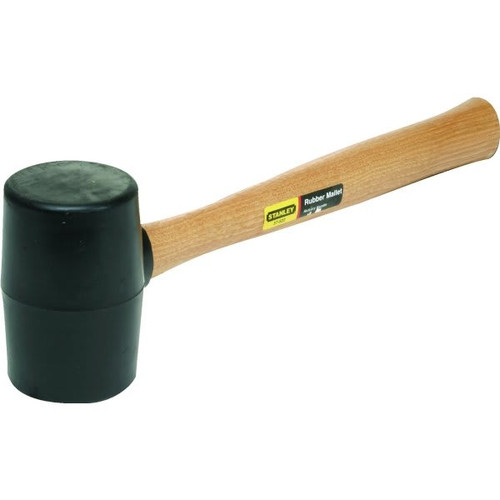 Stanley 18 Ounce Stanley Wood Handle Rubber Mallet