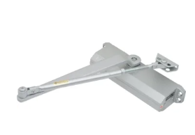 Shield Security® Size 1-4 Ada Heavy-Duty Hydraulic Door Closer, Aluminum