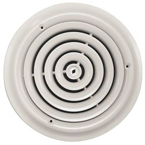Truaire 10 In White Round Ceiling Diffuser