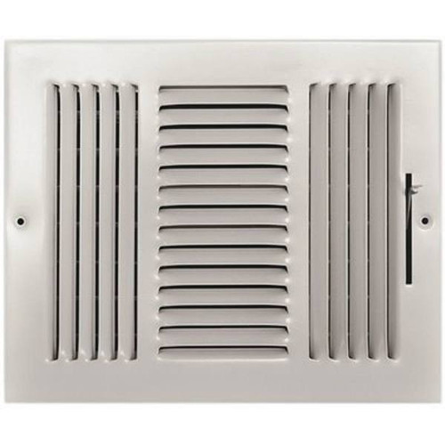 Truaire 10 X 8 3-Way Steel Wall/ceiling Register